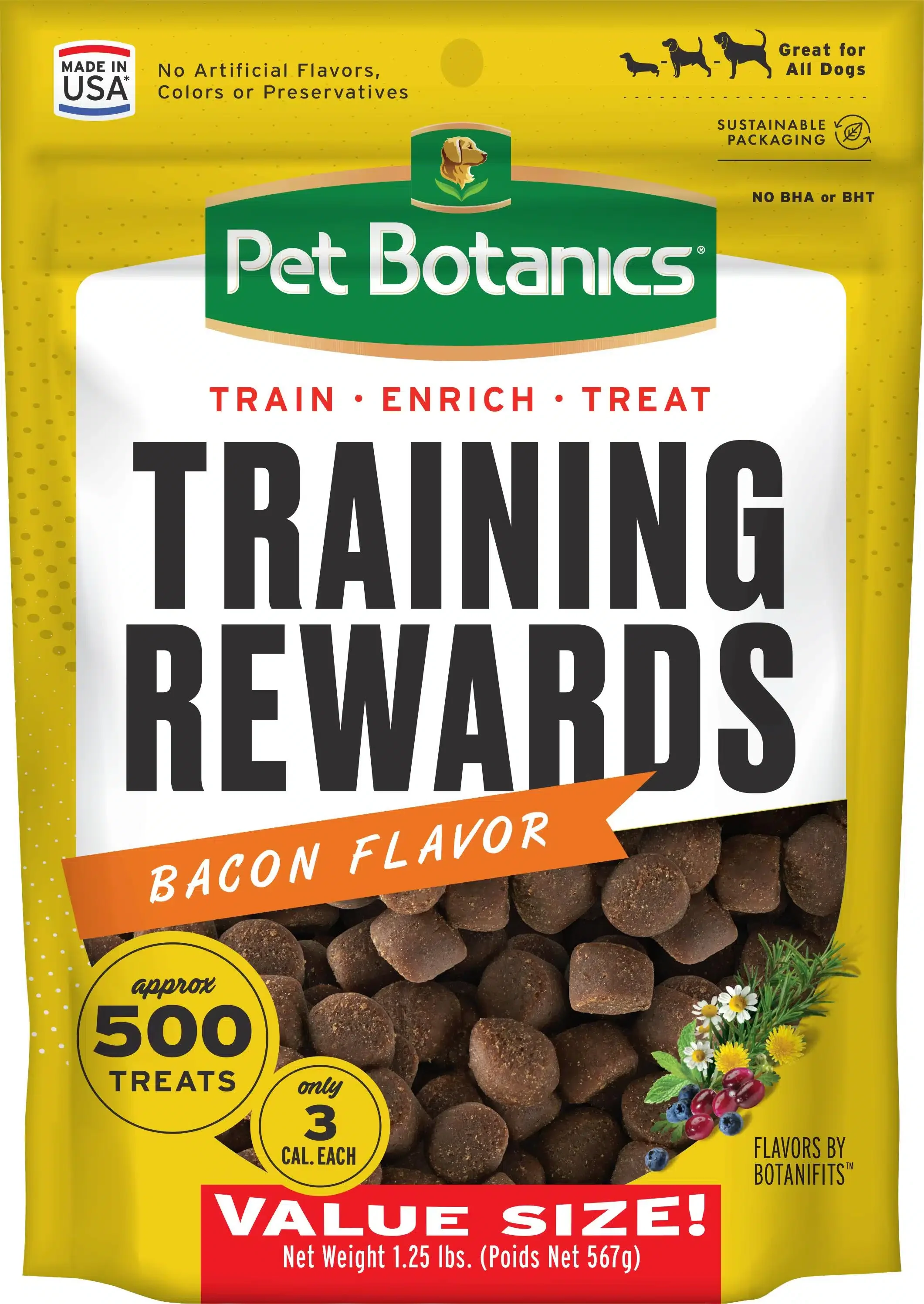 Pet Botanics® Soft & Chewy Training Rewards™ Bacon