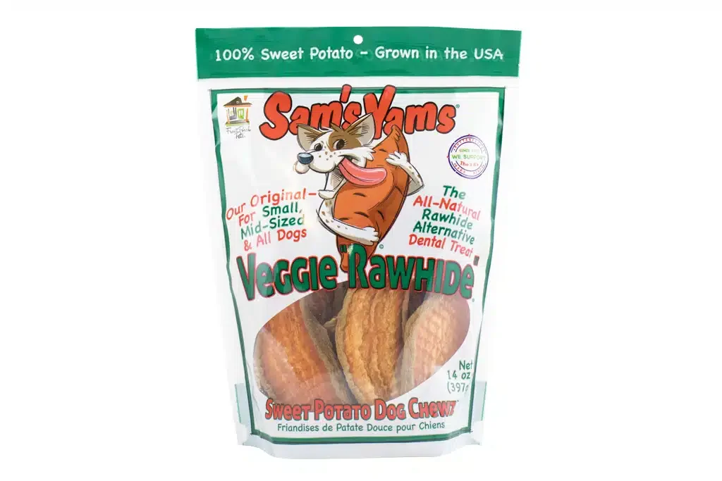 Sam’s Yams Veggie Rawhide Chews