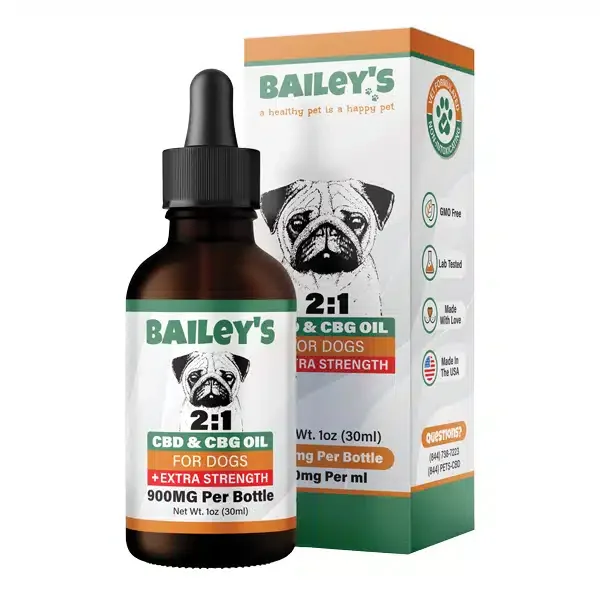 Bailey's CBD oil for dogs