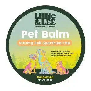 Lillie & Lee CBD pet balm